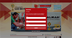 Desktop Screenshot of luzdavida.org.br